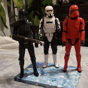 Set of Three Star Wars Action Figures